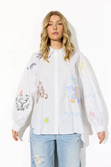 Hunkøn Sasha Shirt - White