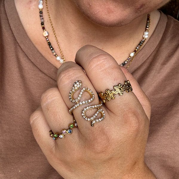 Wolff Jewelry Shiny Snake Ring