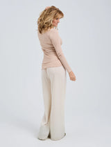 Seamless Basic Silky Fiore - Rosie Beige