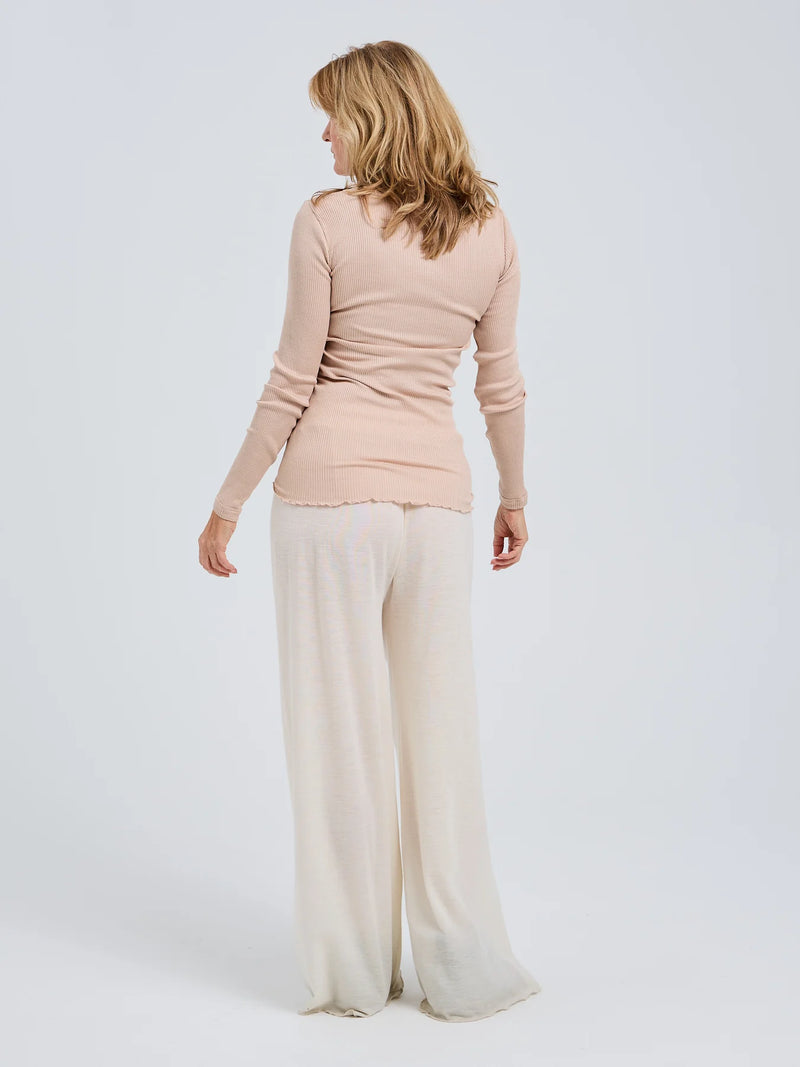 Seamless Basic Silky Fiore - Rosie Beige