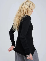 Seamless Basic Silky Fiore - Black