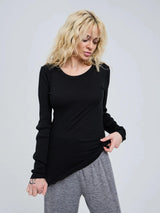 Seamless Basic Silky Fiore - Black