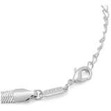 Lulu Snake Bracelet Silver Plated