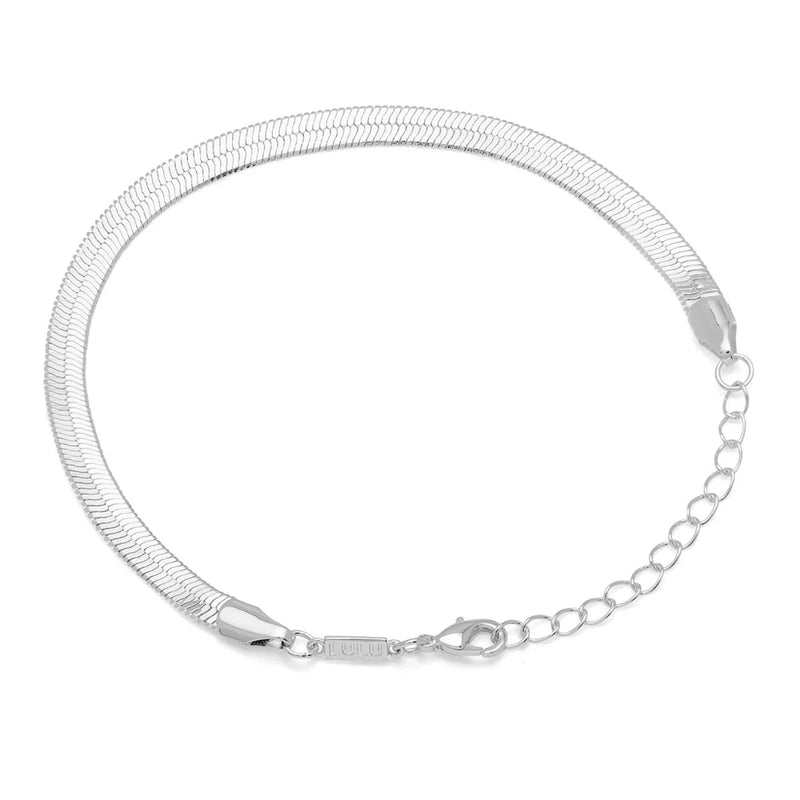 Lulu Snake Bracelet Silver Plated