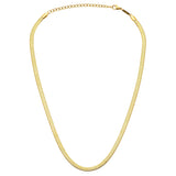 Lulu Snake Necklace Gold Plated