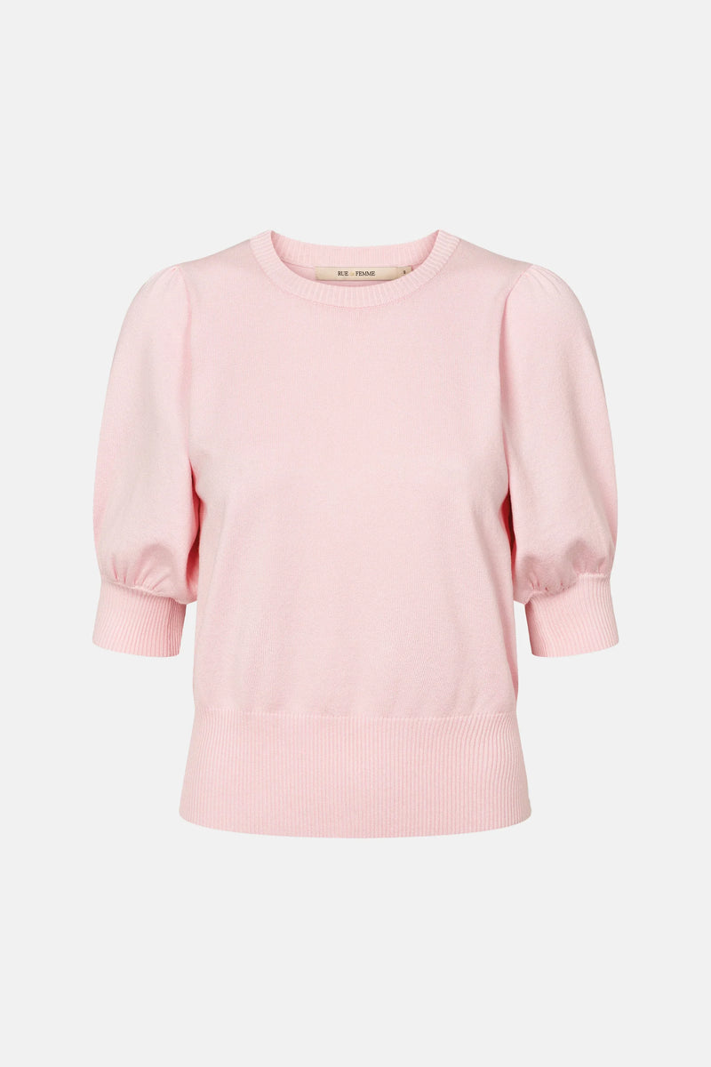 Rue De Femme Softy Sorrel Knit - Salmon Rose