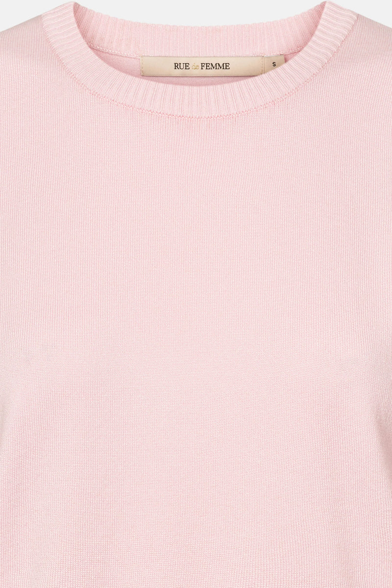 Rue De Femme Softy Sorrel Knit - Salmon Rose