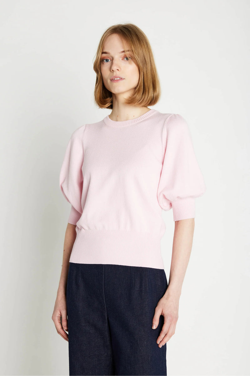 Rue De Femme Softy Sorrel Knit - Salmon Rose