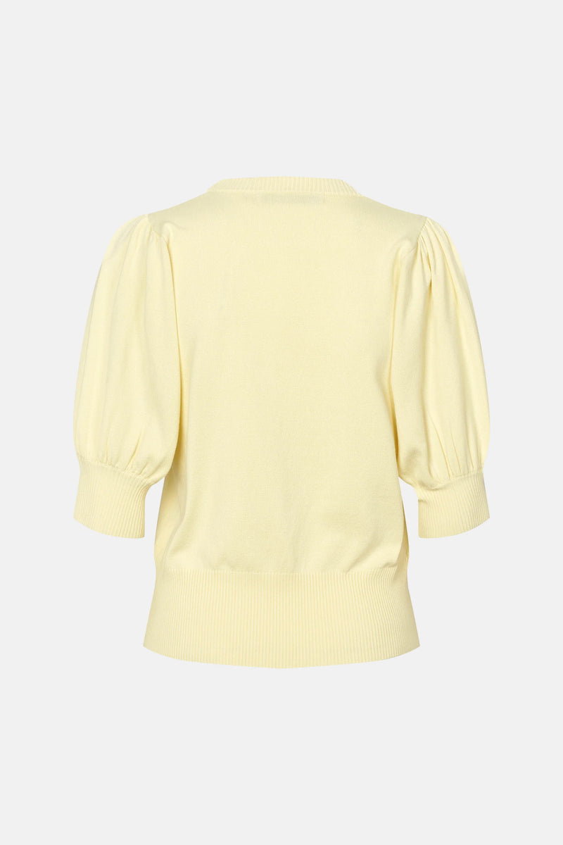 Rue De Femme Softy Sorrel Knit - Soft Yellow