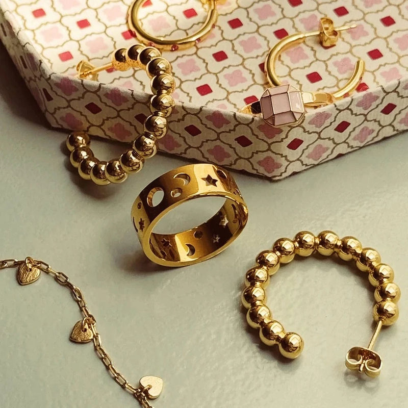 Lulu Stardust Ring - Gold