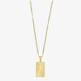 Wolff Jewelry Sunny Square Necklace - Gold