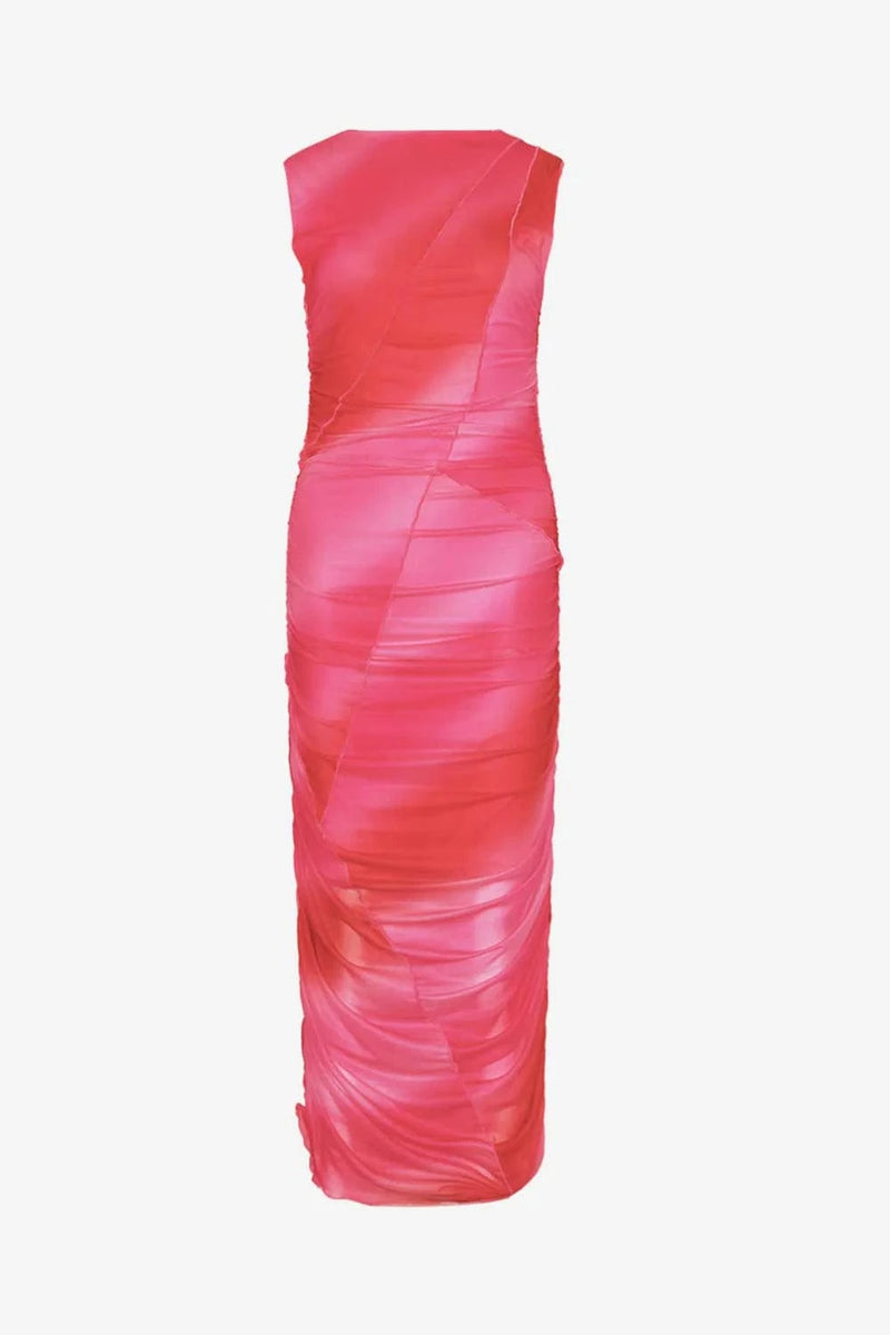 Noella Sutton Dress - Dicy Pink Print