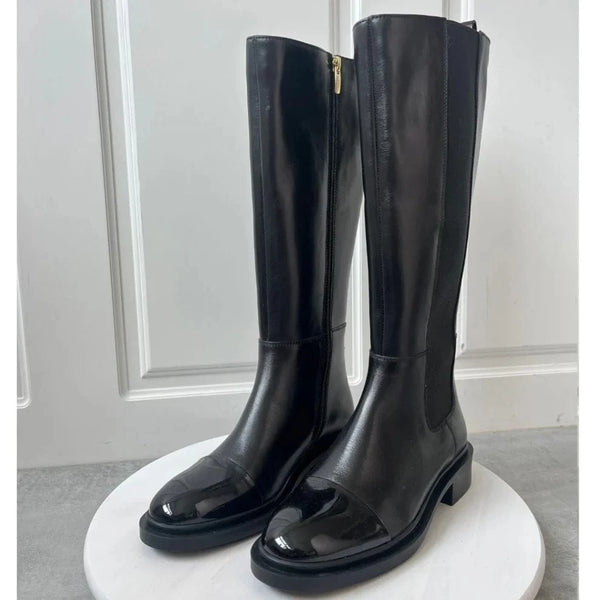 Copenhagen Shoes The Lover Boot Patent/Toe