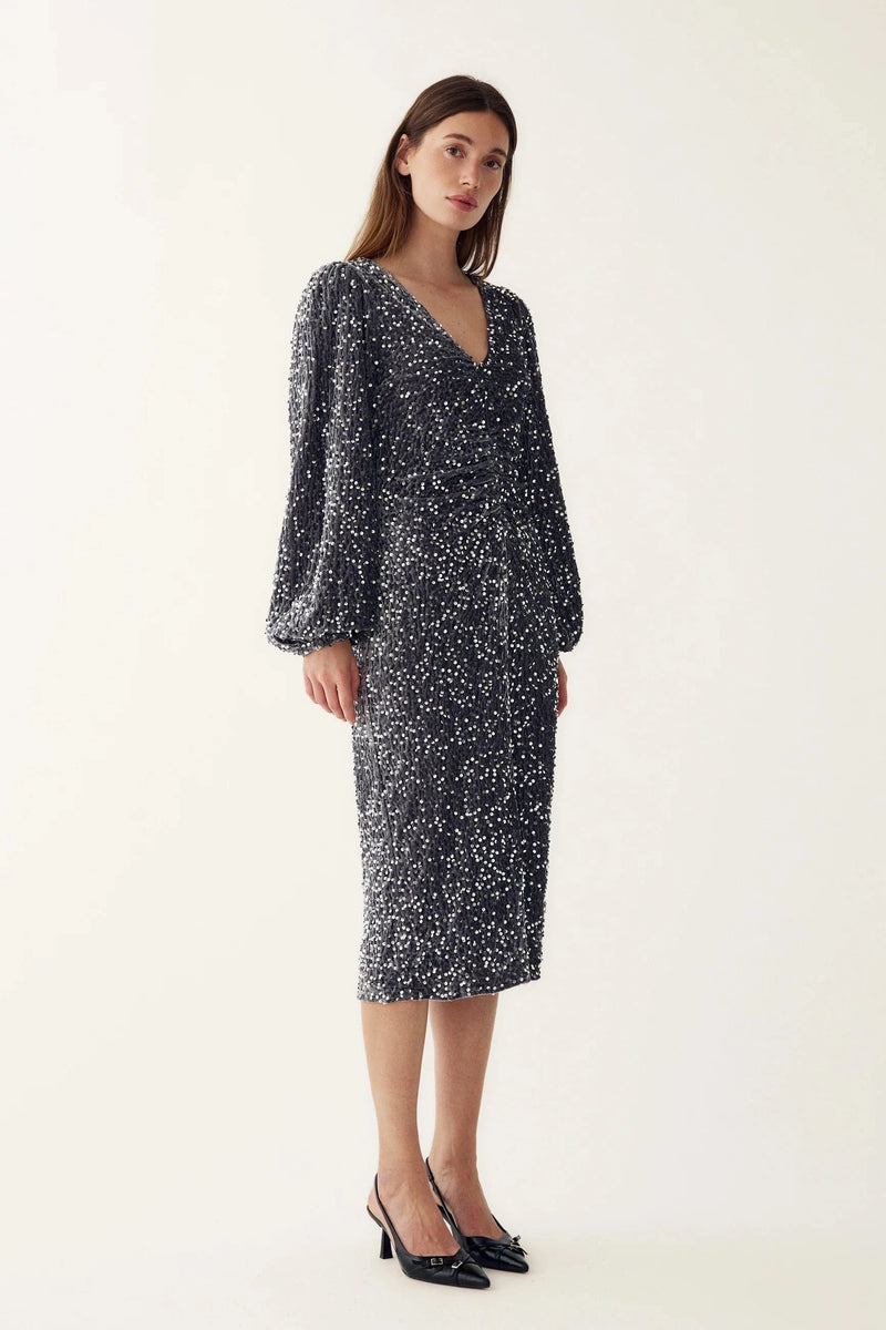 Noella Teagan LG Dress - Silver