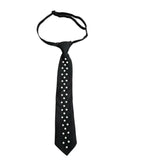 Tim & Simonsen 630 Tie Black w decoration - Black