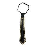 Tim & Simonsen 629 Tie Black w studs - Black