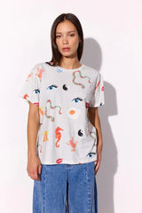 Hunkøn Lips T-shirt - Trippy Tales Art