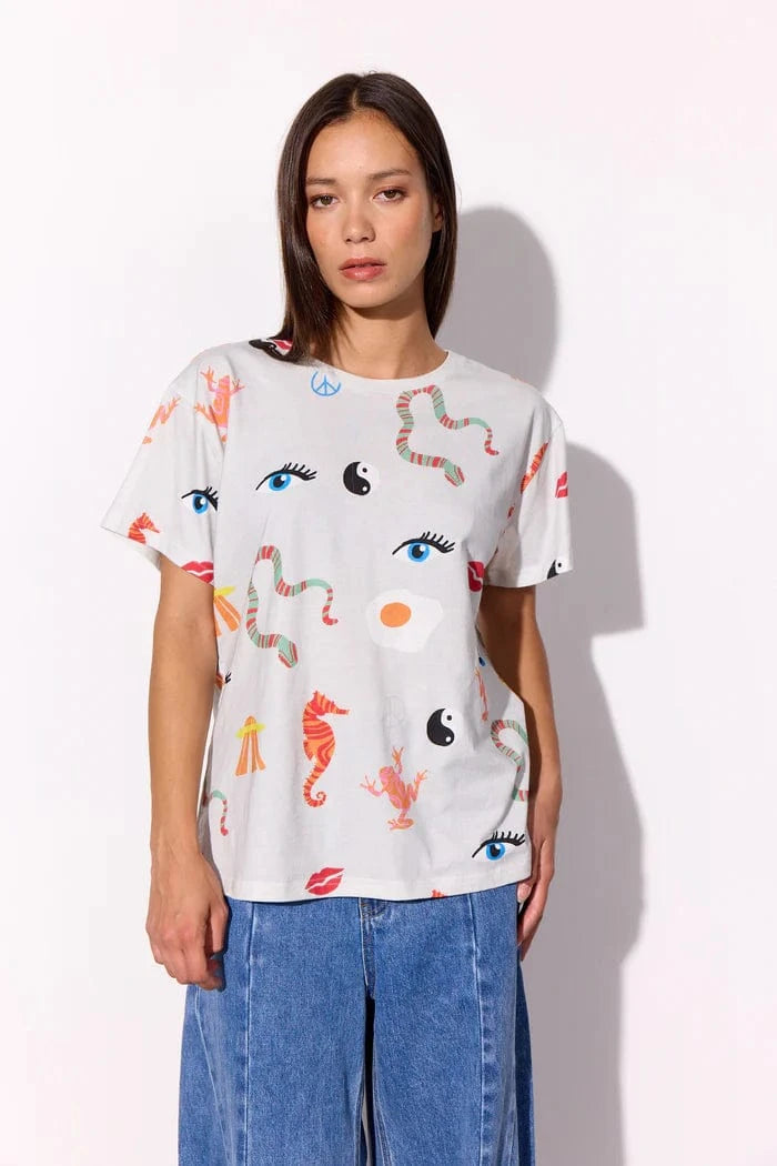 Hunkøn Lips T-shirt - Trippy Tales Art