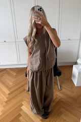 Noella N-Nerine Pants - Tiber Brown