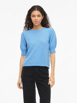 Vila Viril 2/4 Sleeve O-Neck Knit - All Aboard