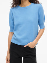Vila Viril 2/4 Sleeve O-Neck Knit - All Aboard