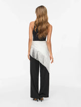 Vila Evaly Fringe Scarf  - Birch