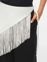 Vila Evaly Fringe Scarf  - Birch