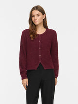Vila Pigga O-Neck L/S Knit Jacket - Port Royale