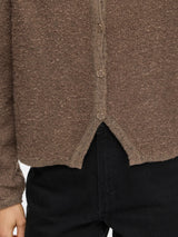 Vila Pigga O-Neck L/S Knit Jacket - Falcon