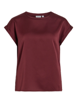 Vila Ellette satin top - Port Royale