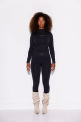 Lykkeland Shilo Capri W/Logo - Black