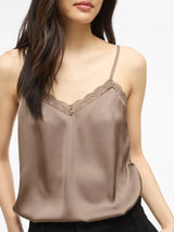 Vila Enna Raveanna Lace Singlet - Falcon