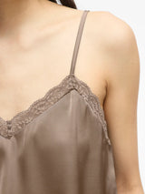 Vila Enna Raveanna Lace Singlet - Falcon