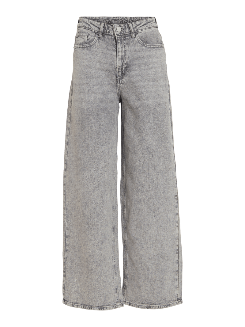 Vila Freya Jaf Hw Jeans - Light Grey