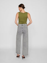 Vila Freya Jaf Hw Jeans - Light Grey