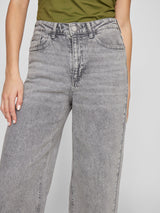 Vila Freya Jaf Hw Jeans - Light Grey