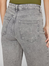 Vila Freya Jaf Hw Jeans - Light Grey