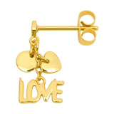 Lulu Word Love Dangling Earring 1 Pcs