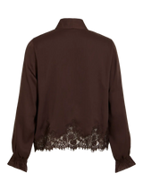 Vila Dour L/S Tie Neck Top