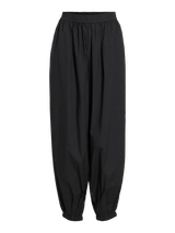 Vila Emilie HW Parachute Pants - Black