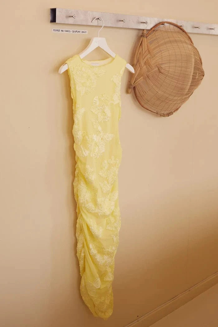 Noella Lavinia Dress - Butter Yellow