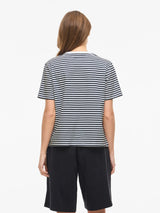 Vila Nora S/S T-shirt - Navy
