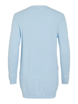 Vila Viril Open L/S Knit Cardigan - Nantucket Breeze