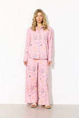 Hunkøn Zoe Shirt - Pink Sea