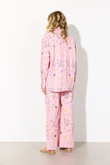 Hunkøn Zoe Shirt - Pink Sea