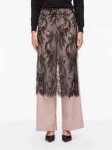 Vila Alis Wrap Lace Scarf - Black