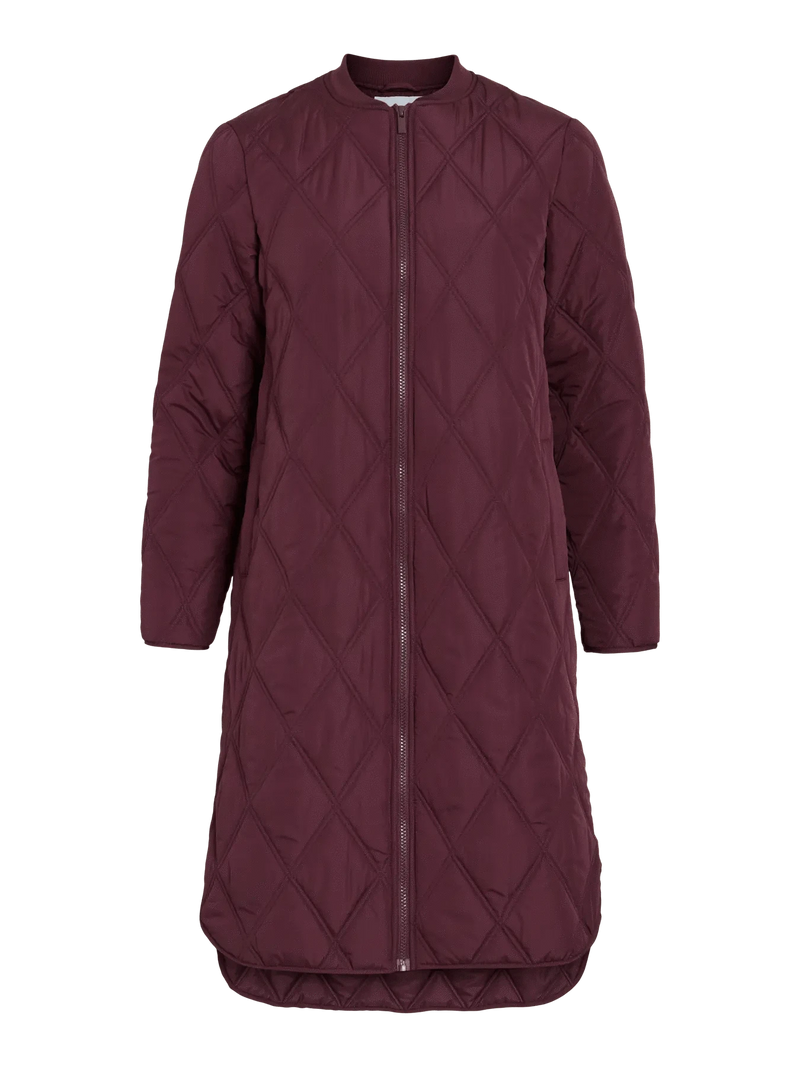 Vila Quila New Quilted Jacket - Fig