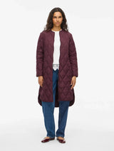 Vila Quila New Quilted Jacket - Fig