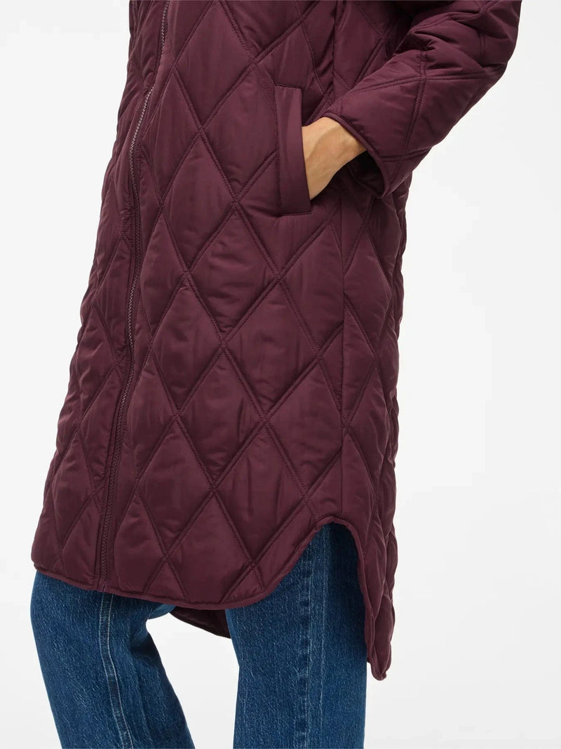 Vila Quila New Quilted Jacket - Fig