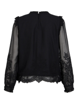 Vila Melina L/S O-neck Top